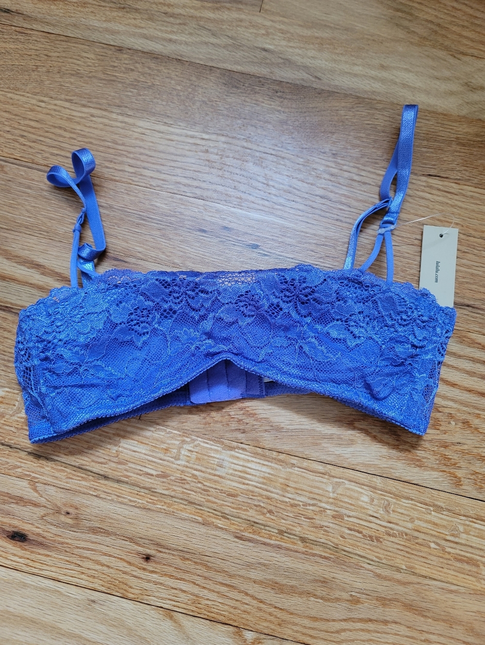 Lulalu Callie Lace Bra Purple Size 32AA NWT